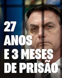🚨 URGENTE! Bolsonaro condenado a 27 anos e 3 meses de prisão! Justiça  sendo feita contra os criminosos que tentaram dar um golpe de estado no  Brasil. Sem anistia! BOLSONARO CONDENADO BOLSONARO PRESO #BolsonaroNaCadeia