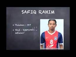 Tentunya, para pemain sepak bola memiliki gaji yang tinggi per pekan, terutama buat mereka yang sudah terkenal sangat handal dalam bermain dengan jam terbang yang tinggi. Gaji Tertinggi Pemain Bola Sepak Di Malaysia Youtube