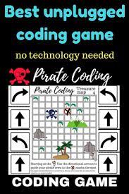 Pirate Coding Unplugged In 2021 Coding Lessons Unplugged Coding Activities Coding Games