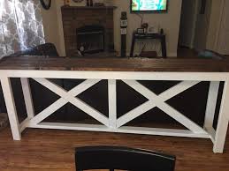 This top decor video has title beauty and commodious diy console table behind couch with label diy console table behind couch. Diy Sofa Bar Table Novocom Top