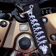 Motorcycle Evolution Motorcycle Keychain Motorcycle Keychain Black Keychain Evolution