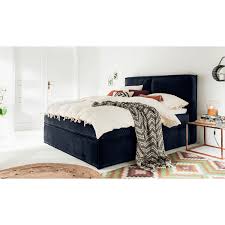 Matratze sowie neu ohne flecken sehr sauber bett auch in einem sehr guten zustand. Blau Samt Boxspringbetten Online Kaufen Mobel Suchmaschine Ladendirekt De