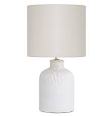 Crafted from stunning clear crystal and boasting a nickel finish the amalfi will accentuate any interior with its warm tones. Amalfi Isla Table Lamp At Mighty Ape Nz