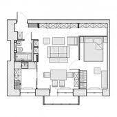 3 Beautiful Homes Under 500 Square Feet House Floor Plans Small House Plans Bedroom House Plans