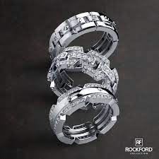 Unlock The Luxury With Mens Rockford Ring Collection Shop At Www Rockfordcollection Com Worldwide Shipping Men Diamond Ring Mens Wedding Rings Rings For Men