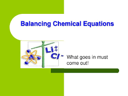 To balance a chemical equation, enter an equation of a chemical reaction and press the balance button. Ppt Balancing Chemical Equations Powerpoint Presentation Free Download Id 6038411