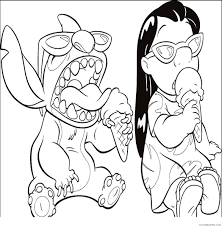 Check spelling or type a new query. Lilo And Stitch Coloring Pages Cartoons Lilo And Stitch Cl 03 Printable 2020 3796 Coloring4free Coloring4free Com