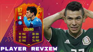 He S Insane 87 Headliners Lozano Fifa 21 Review Youtube