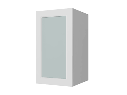 Inside, everyday dishes stand out like display pieces. Wall Unit With Single Glass Door Kitchen Depot