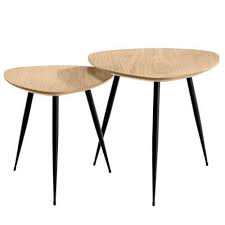 tables basses scandinaves en bois clair quercus lot de 2 decouvrez les tables basses scandinaves en bois clair quercus lot de 2 rdvcdeco table basse table basse scandinave table basse gigogne