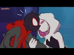 He wakes up in a semi familiar place new york city but it's not his. Miles X Gwen Spider Man Into The Spider Verse Comics Youtube