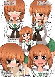 safebooru 1girl absurdres bandages bangs black legwear black neckwear blouse blush boko girls und panzer brown eyes brown kawaii anime anime manga pictures