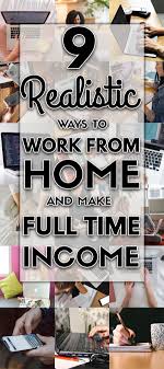 You Don T Have To Have A 9 5 Job Just To Make Full Time Income These Work From Home Jobs Are High Pa In 2020 Work From Home Jobs Working From Home Work