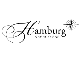 Weitere ideen zu tattoo hals, tätowierungen, augen tattoos. Wandtattoo Hamburg Koordinaten Kompass Wandtattoo De
