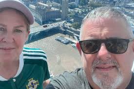 Mum cleared of love triangle murder blames herself for husband's death,  says son