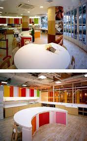 What A Wonderful Cooking School For Kids In Tokyo This Is 4 12 Year Old Children Learn The Basics Of Cooking School Cooking School Interior Cooking With Kids