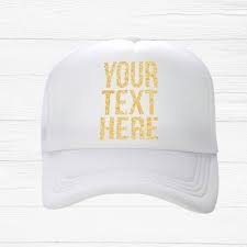 Custom Glitter Trucker Hat Trucker Hats With Sayings Custom Etsy Custom Trucker Hats Trucker Hat Custom Glitter