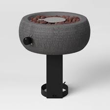 Maybe you would like to learn more about one of these? 11 Round Hammered Outdoor Tabletop Fire Pit Threshold Target