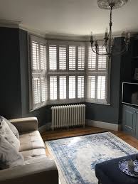 Riverside shutters supply and fit of a variety of window shutters and blinds in london and the surrounding areas. Tier On Tier Shutters For Bay Window Of Home In Hampstead London Shutters London