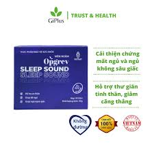 Viên Ngậm Không Đường Opgrev Sleep Sound Hỗ Trợ Ngủ Ngon (20 viên) – Giplus