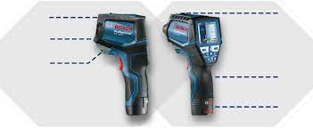 Bosch gis 1000 c professional thermal detector and imager from toolstop.co.uk. Bosch Professional Infrarot Thermometer Gis 1000 C 1x Akku 12v Ladegerat Mit App Funktion Temperaturbereich 40 C Bis 1000 C L Boxx Amazon De Baumarkt