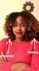 Denman Brush Method Vs Traditional Raking Method On Natural Hair Wash And Go Hair Natural Hair Styles Natural Hair Styles For Black Women Natural Hair Washing