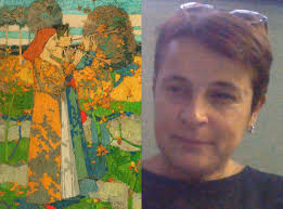 Music or Two Figures in a Landscape, By David Gauld (1865-1936) vanGo'd by  Sabrina