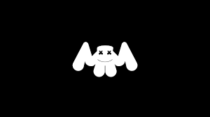 marshmello logo dark hd 4k