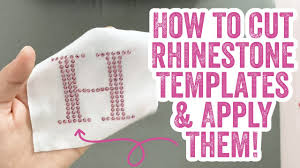 In your download you will receive the cdr version of the file and the craft cut ready svg version. How To Cut Rhinestone Template Material Transfer And Apply Rhinestones 2 2 Youtube