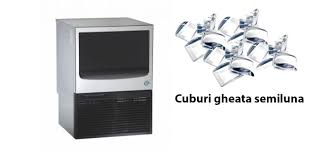 Poate produce pana la 35 kg de gheata pe zi si poate stoca 15 kg. Masina De Gheata 52 Kg