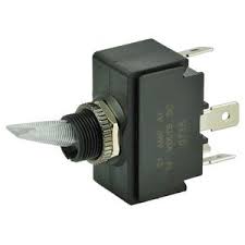 Position the switch in the electrical box so that the on position is facing up toward the ceiling. Bep Marine Spst Lighted Toggle Switch Off On West Marine