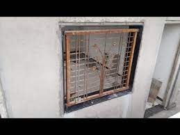 With the continuously changing architecture and home design trends, windows have come a long way from classic victorian to modern minimalist designs. Granite Window Grill Installation Fitting Process Grilles Fhitting Granite Flooring Designs India Youtube