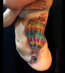 Check spelling or type a new query. Hot Air Balloon Colorful Side Tattoo