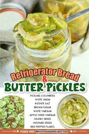 Refrigerator Bread and Butter Pickles...