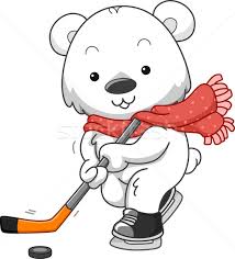 Sie können auch hallenhockey oder eishockey net clipart mögen! Eisbar Eishockey Eis Spielen Kunst Hockey Vektor Grafiken C Lenm 4817218 Stockfresh