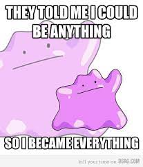 Ditto character meme by rrrandomness on deviantart. Inspirational Ditto Pokemon Funny Pokemon Memes Pokemon