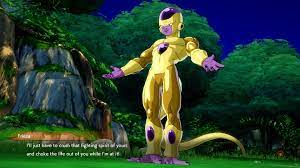 The dlc would begin with a segment of training with whis in order to unlock the super saiyan blue form for goku and vegeta, and then would end . Golden Frieza Dragon Ball Fighterz Mods