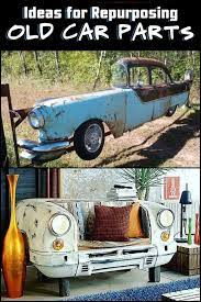 Give Old Cars A Whole New Life Car Parts Old Cars Car Part Art