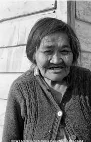 Eliza Kunnizzie in Fort McPherson August 1982