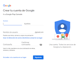 Como crear una app gratis para play store. Crear Cuenta Google Play Store Registrarse En Pc Y Movil