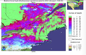 Maps Of Current Forecast Snow Conditions In The Northeast