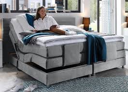 Die meisten hersteller verwenden geräuscharme motoren, die genau an den bevorzugten winkeln anhalten. Alabama Elektrisches Motor Boxspringbett 180x200cm Verstellbar Bett Grau Kaufen Bei Froschkonig24 Gmbh