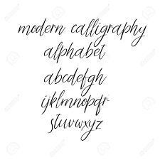 The 2015 version of the 100 greatest free fonts collection is finally here. Decorative Hand Drawn Alphabet Handwritten Vector Brush Font Modern Calligraphy Abc Wedding Calligraphy Greeting Card Logo Phrases Invitation Slogan Windows Decor Royalty Free Cliparts Vectors And Stock Illustration Image 80816922