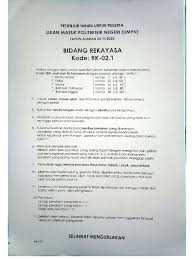 Umpn 2011 bidang rekayasa download dan bidang tata niaga download 3. Soal Umpn Rekayasa 2020 Pdf