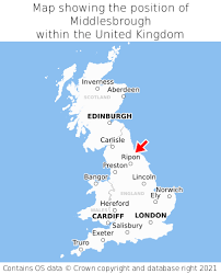 What country is middlesbrough in? Where Is Middlesbrough Middlesbrough On A Map