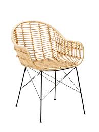 Decoration D Ete Amenagez Pour Terrasse Balcon Avec La Chaise Papaya En Rotin Naturel But Chaise Rotin Salle A Manger Rotin Chaise Salle A Manger