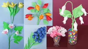 Maybe you would like to learn more about one of these? 6 Easy Paper Flower How To Make Beautiful Crepe Paper Flowers Paper Craft