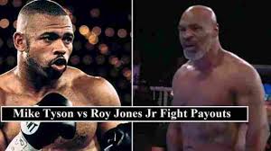 You can live stream the fight from the bt sport box office app. Mike Tyson Vs Roy Jones Jr Purse Payouts Ppv Bonus Money