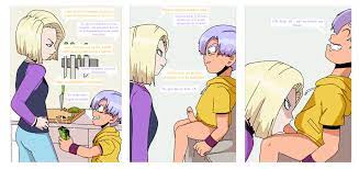 Trunks x Android 18 Parte 1 - Dude-doodle-do - Ver Comics XXX