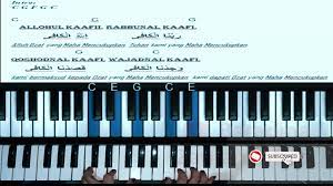 Allahul Kaafi Tutorial Chord Belajar Piano Keyboard
